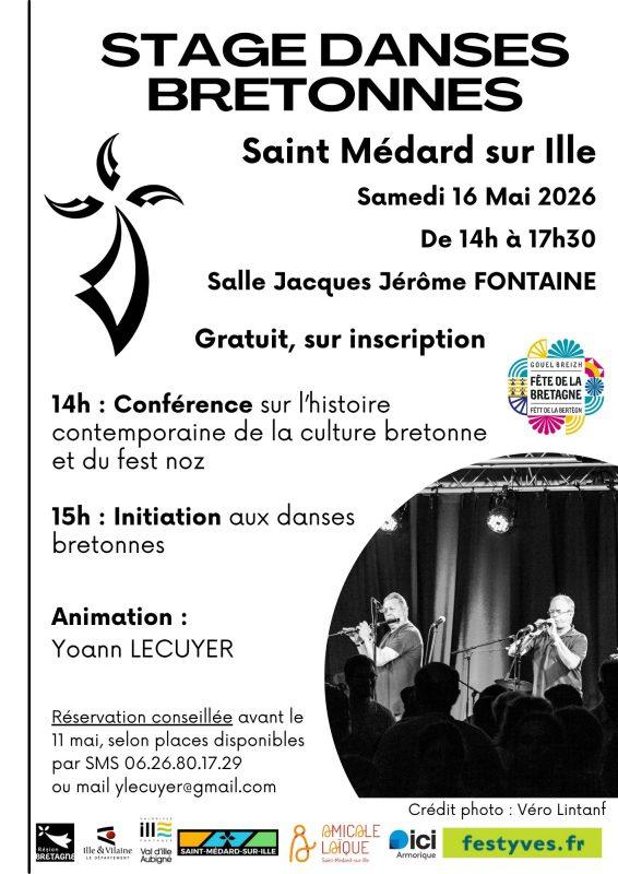 Initiation gratuite aux danses bretonnes - 26 Fest'Yves 2026 / Fête de la Bretagne 202